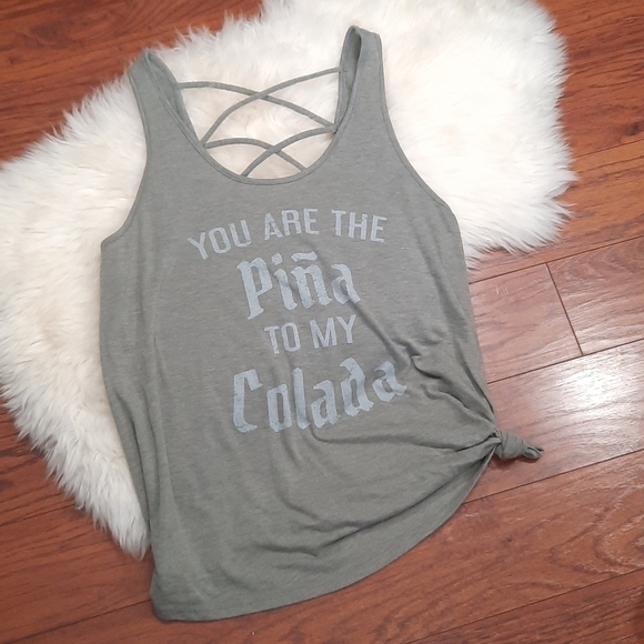 Zoe + Liv Tops - Zoe & Liv Strappy back Tank Top
